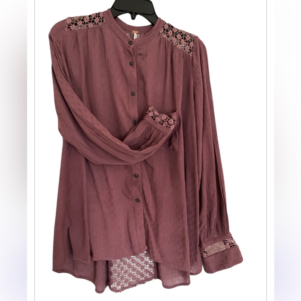 Free People button down